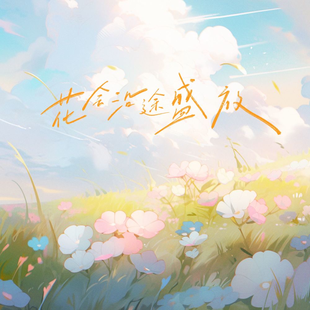 花会沿途盛放 (伴奏)