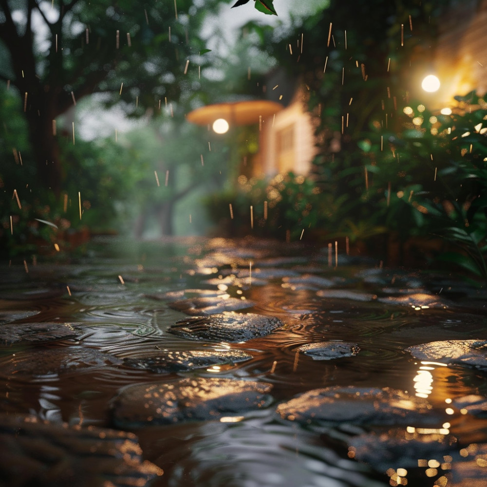 Restful Rainfall Binaural Melodies