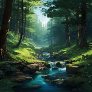อัลบัม Streamside Reverie: Nature's Calm Embrace ศิลปิน The Forest Escape