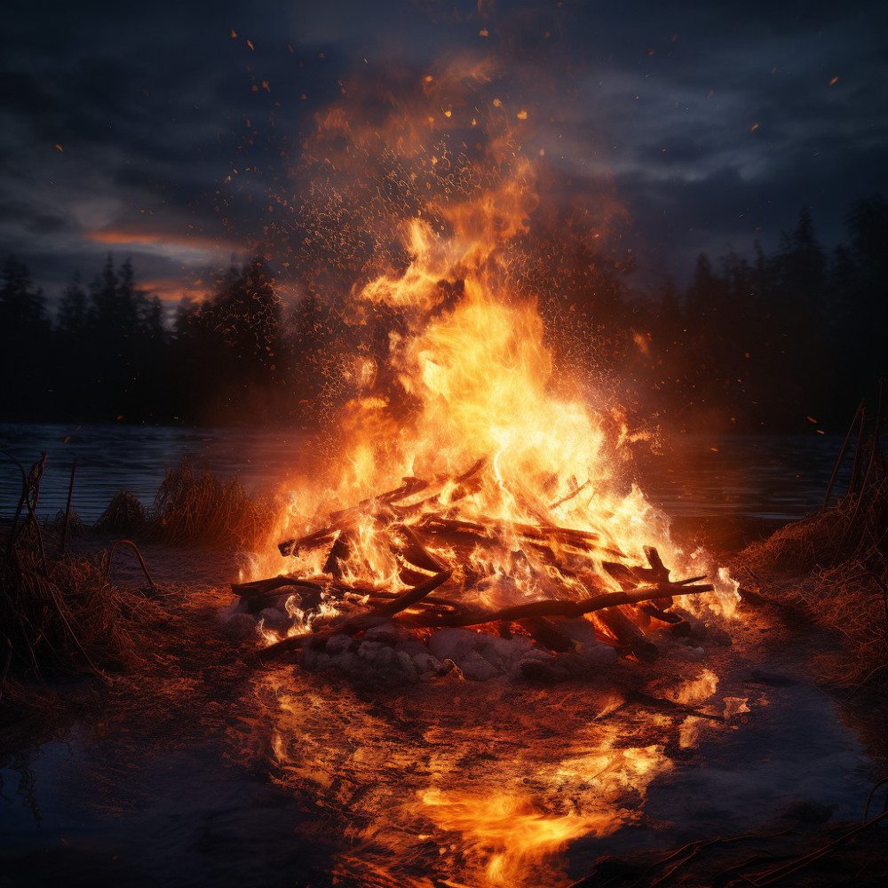 Flame’s Gentle Hum Educates