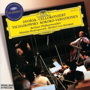 อัลบัม Dvorák: Cello Concerto / Tchaikovsky: Variations on a Rococo Theme ศิลปิน Mstislav Rostropovich