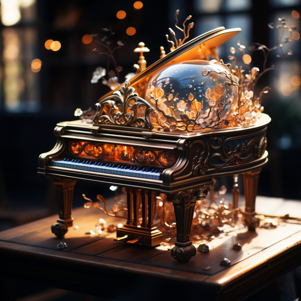 Piano Motivador Con Ritmo Tranquilo