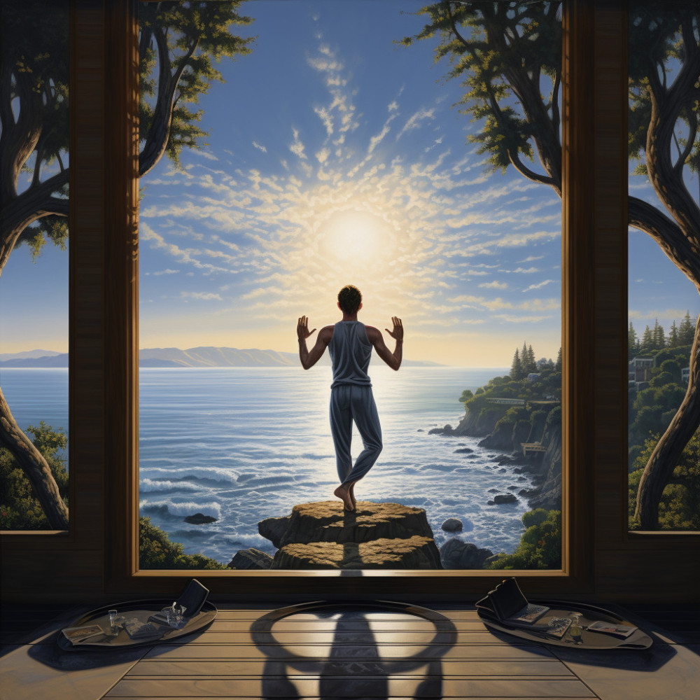 Sea's Serene Asana