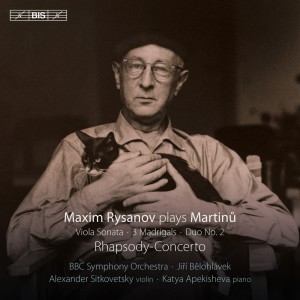 อัลบัม Martinů: Rhapsody-Concerto, Viola Sonata, 3 Madrigals & Duo No. 2 ศิลปิน Maxim Rysanov