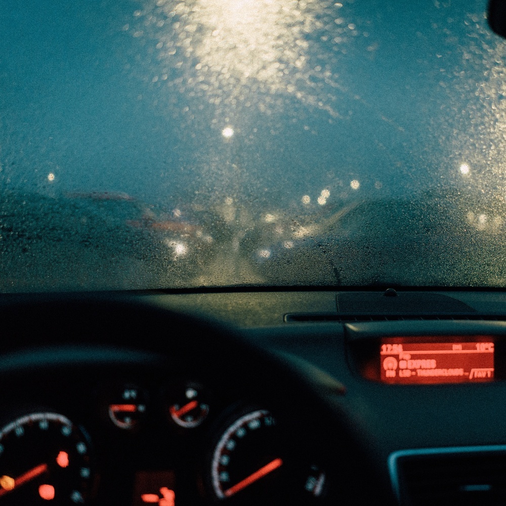 Walking through Rain