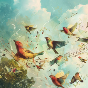 อัลบัม Binaural Wings: Birds in Melodic Flight - 92 96 Hz ศิลปิน Bird Sounds