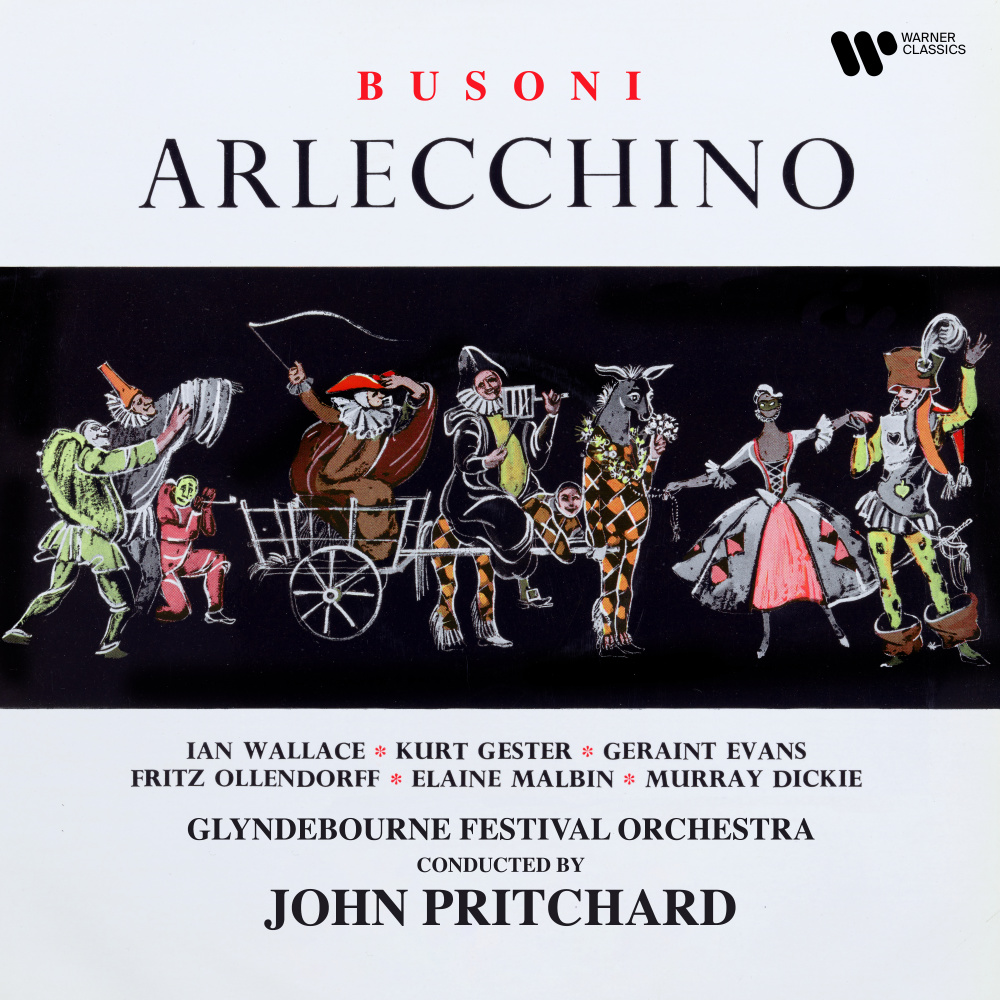 Busoni: Arlecchino, Op. 50, Pt. 4: "Lasst uns beten, asinus providentialis" (Leandro, Dottore, Abbate, Colombina)
