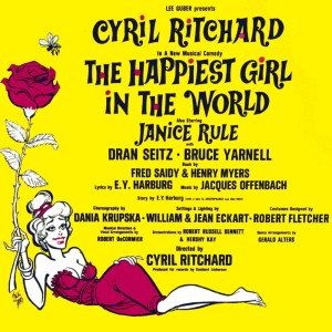 Listen to Love Sick Serenade (from "The Happiest Girl in the World") song with lyrics from Cyril Richard