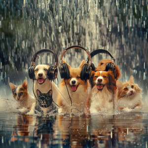 Calm Music Guru的專輯Rain Melodies: Pets Relaxing Sounds