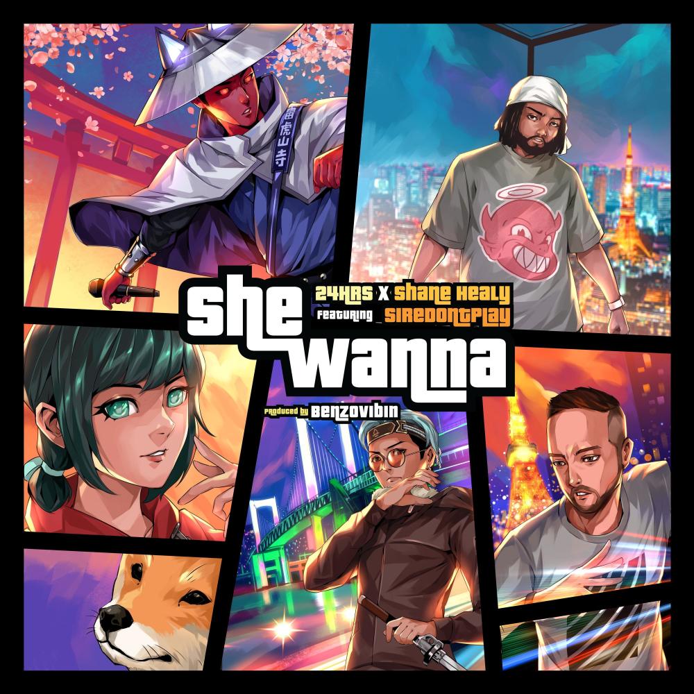 She Wanna (feat. 24hrs, Shane Healy & SireDontPlay) (Explicit)
