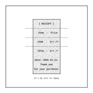 Album Receipt from 