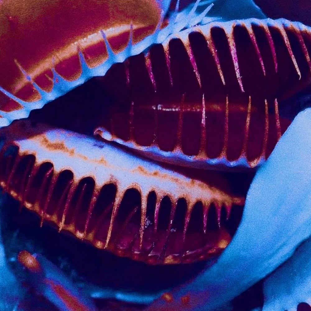 Venus Fly Trap / all we see is BLUE