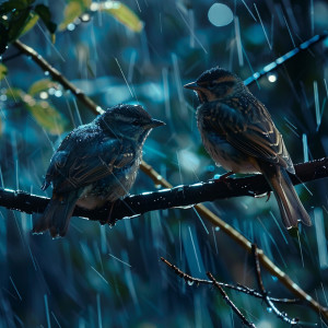 Mindful Binaural Meditation with Nature Birds and Rain