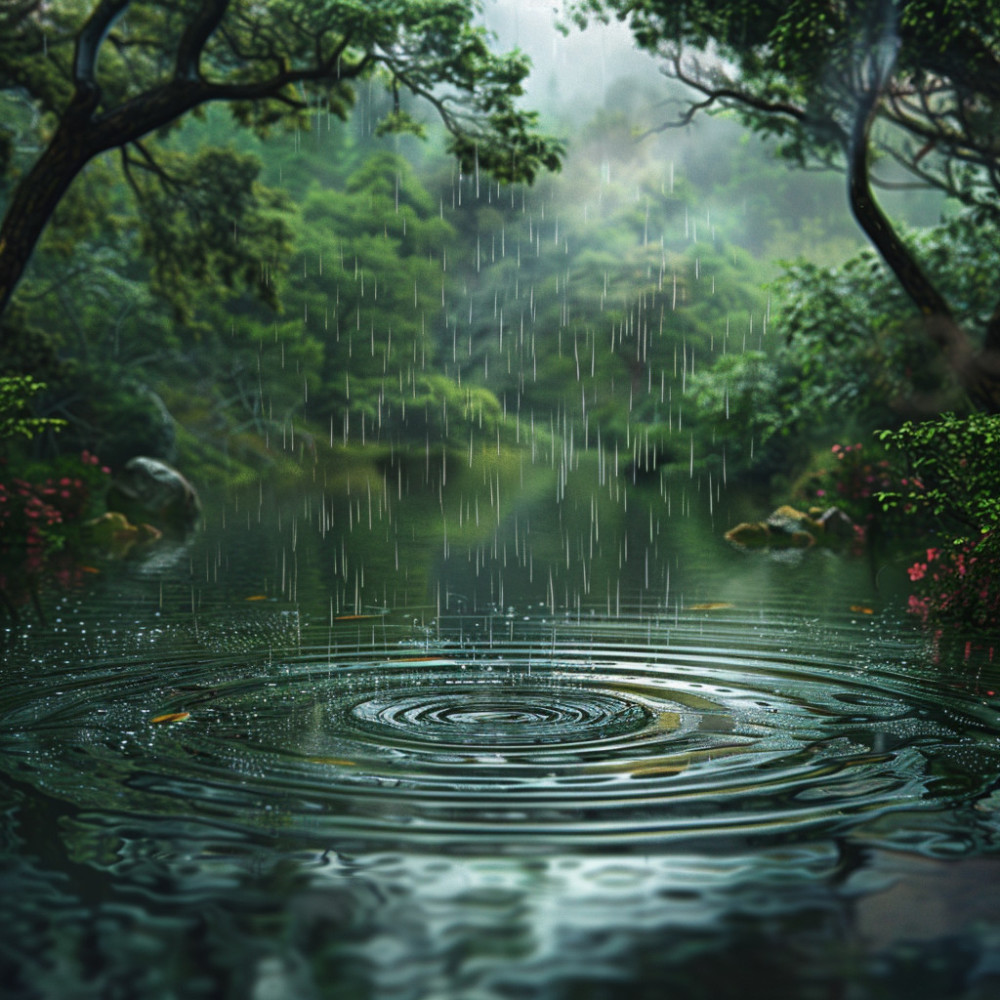 El Suave Toque De La Lluvia En El Spa