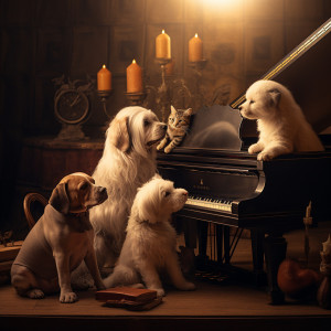 อัลบัม Piano Companions: Pets Joyful Echoes ศิลปิน Pet Care Music Therapy