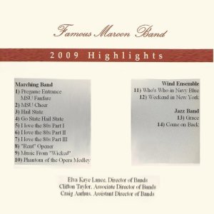 อัลบัม Famous Maroon Band 2009 Highlights ศิลปิน Randy Bass