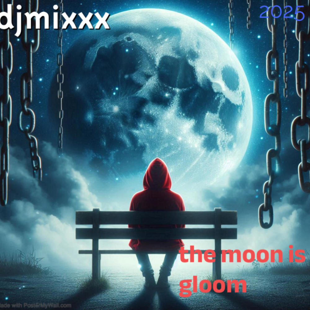 the moon is gloom