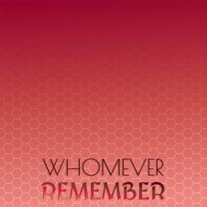 Dengarkan Whomever Remember lagu dari Parla dengan lirik