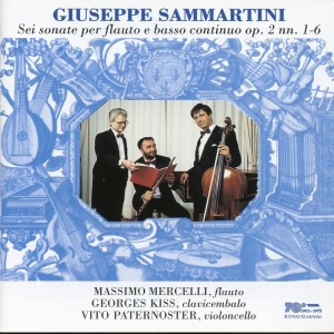 Vito Paternoster的專輯Sammartini: Sonata for Flute and Basso Continuo, Op. 2, Nos. 1-6