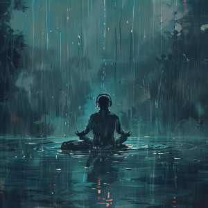 Meditation Music For Relaxation的專輯Rain Calm Meditation: Soft Rhythms