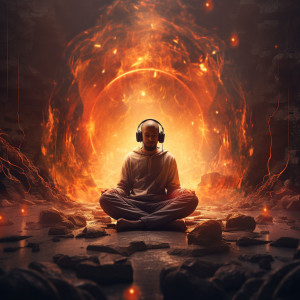 อัลบัม Meditative Flames: Fire Zen Harmony ศิลปิน Happy Sunday Morning Music