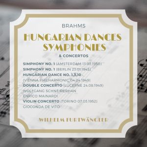 Album Brahms: Hungarian Dances, Symphonies & Concertos from 