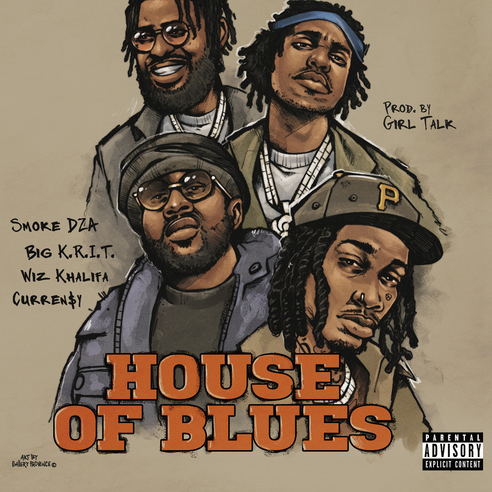 House of Blues (feat. Wiz Khalifa, Big K.R.I.T., Curren$y & Girl Talk) (Explicit)