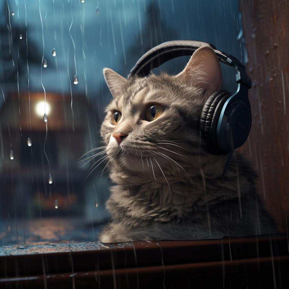 Cats Rainy Day