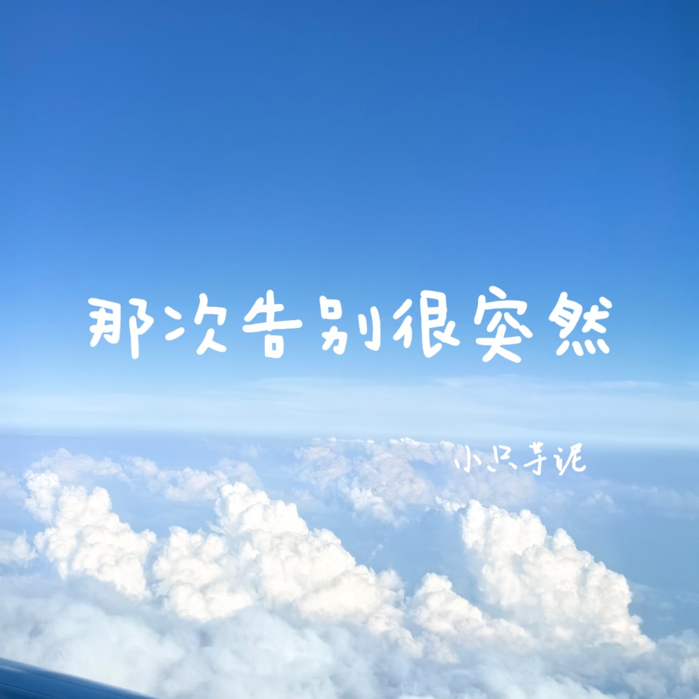 那次告别很突然 (伴奏)