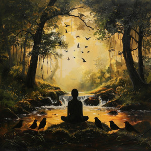 Transcendental Meditation的專輯Nature’s Binaural Meditation: Birds Along the Creek - 92 96 Hz