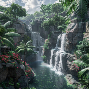 Hotel Lobby Music的專輯Dogs’ Relaxing Waterfall: Natural Sounds to Calm and Comfort