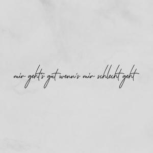 Listen to Mir geht's gut wenn's mir schlecht geht (Explicit) song with lyrics from Shorty