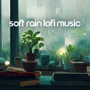 Album Soft Rain Lofi Music (Rainy Cafe Ambience, Music to Study for Homework, Relaxing Chillhop) from 