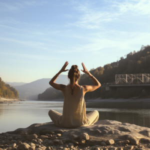 Moods & Water sounds的專輯River Peace: Soothing Sounds for Yoga