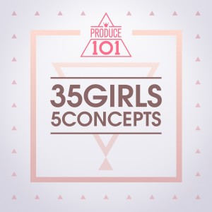 อัลบัม Produce 101: 35 Girls 5 Concepts ศิลปิน PRODUCE 101