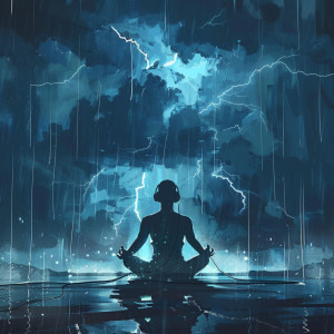 Zen Meditation Guru的專輯Thunder's Mindful Echo: Music for Meditation