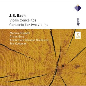 อัลบัม Bach, JS : Violin Concertos & Concerto for 2 Violins ศิลปิน Monica Huggett