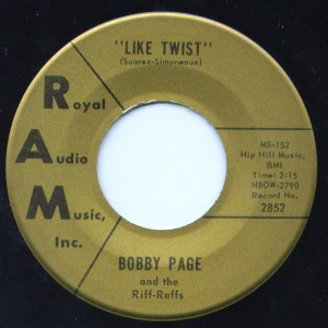อัลบัม Like Twist ศิลปิน Bobby Page & The Riff-Raffs
