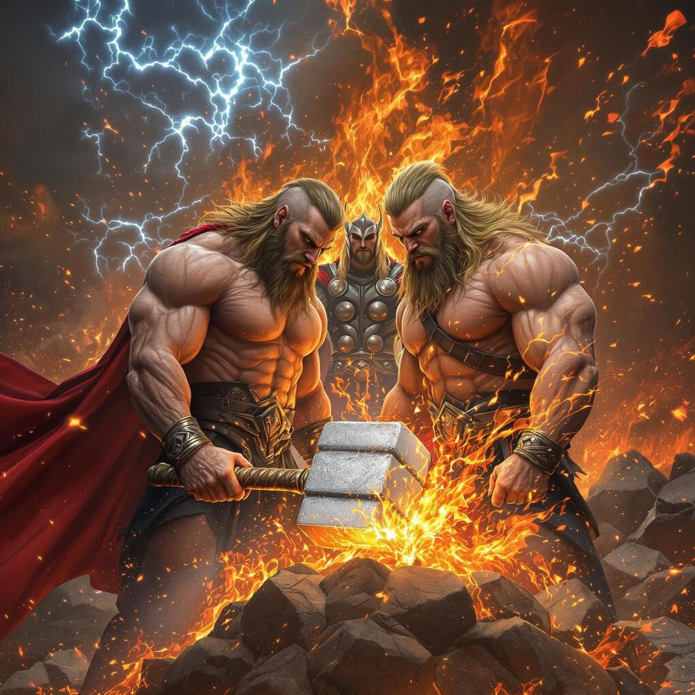 Forged in Fire: The Legend of Sindri and Brokkr