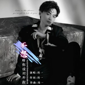 Listen to 不想听你说对不起 (伴奏) song with lyrics from 玮一