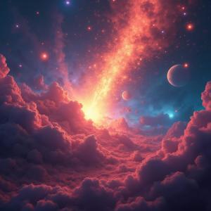 收聽Musen的Cosmic Sparks歌詞歌曲