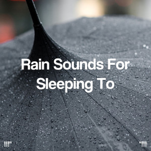 "!!! Rain Sounds For Sleeping To!!!"