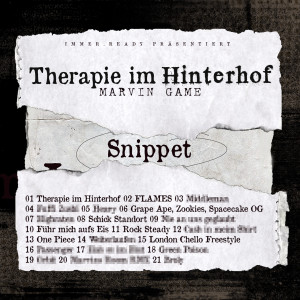 Listen to Therapie im Hinterhof (Snippet by BeatsByA) song with lyrics from Marvin Game
