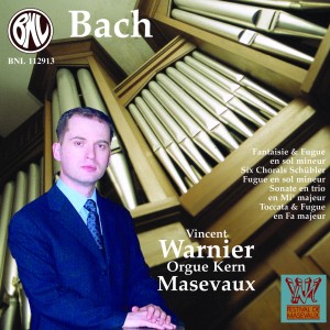 Vincent Warnier的專輯Bach: Oeuvres d'orgue