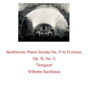 Wilhelm Backhaus的專輯Beethoven: Piano Sonata No. 17 in D Minor, Op. 31, No. 2, 'Tempest'