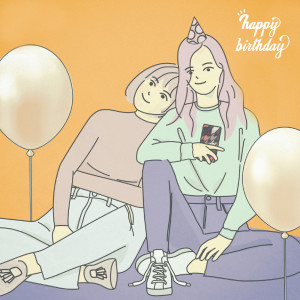 ดาวน์โหลดและฟังเพลง Happy Birth Day พร้อมเนื้อเพลงจาก 도파민 (DoPaMine)