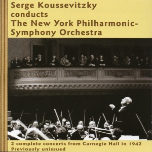 Serge Koussevitzky conducts The New York Philharmonic-Symphony Orchestra