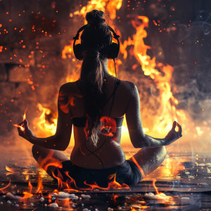 Fireplace Sample Master的專輯Fires Pose: Yoga Music Flow