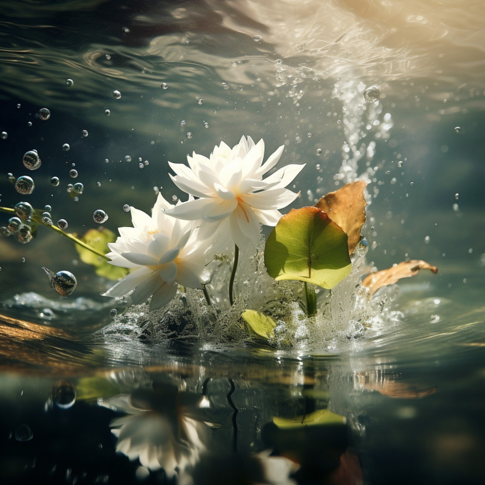 Soothing Streams in Meditation's Embrace