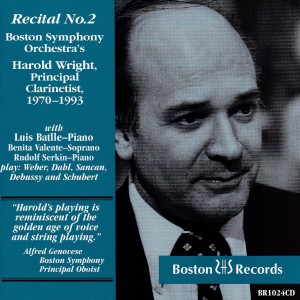 Harold Wright的專輯Recital No. 2